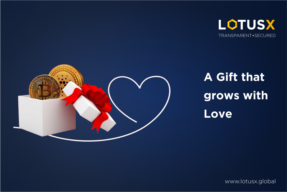 Valentines Day Gift. Crypto. LotusX.