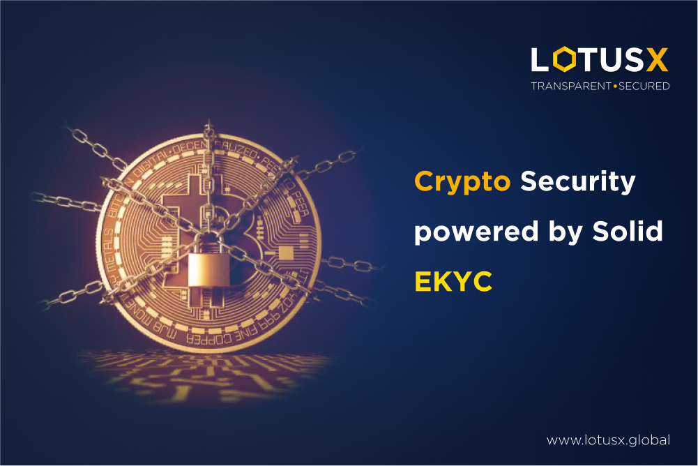 KYC. Priority. Prevent from Hacks. More Secure. Crypto Trading. LotusX. India. 2024